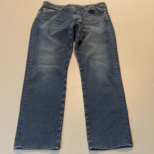 Ag Adriano Goldschmied Denim 360 "Graduate" Tailored Leg Jeans 33x34 Medium Wash